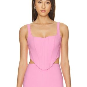 BARDOT Corset Bustier in Candy Pink - Size XS / US 2